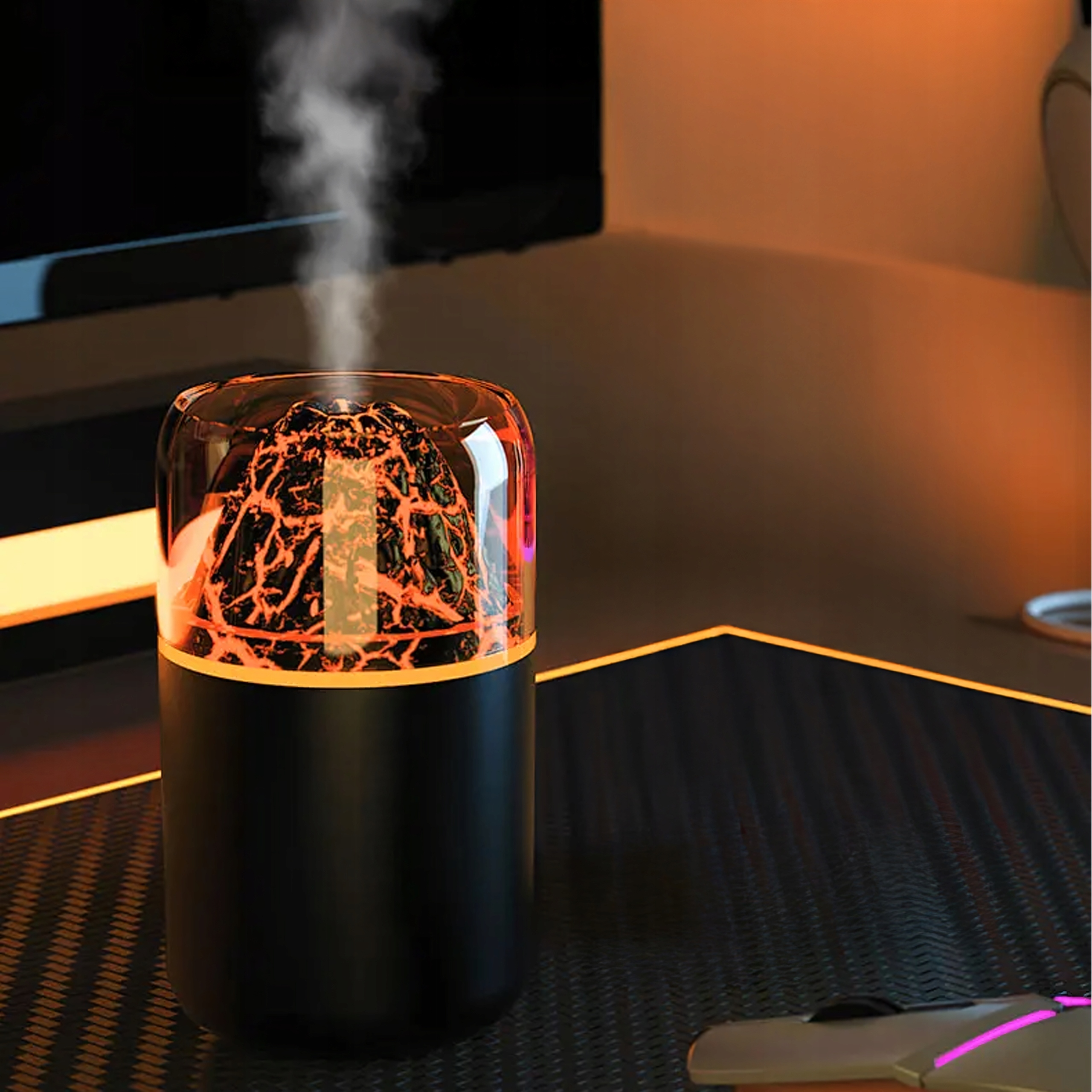 Dwa tryby nawilżania – aromaterapia i zimna mgiełka