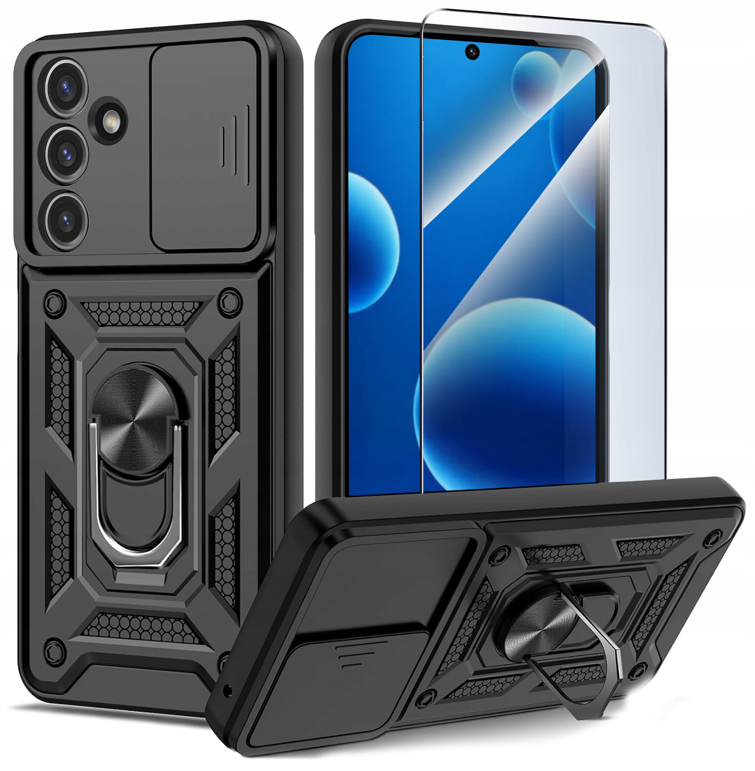 Funkcja stojaka i zaczepu na palec