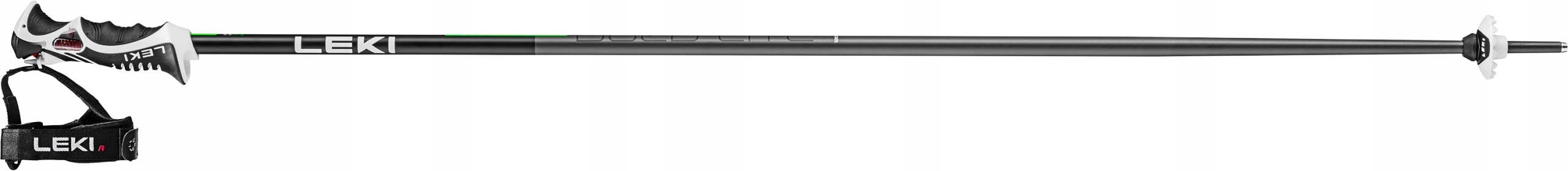 Kije narciarskie LEKI BOLD LITE S czarne/zielone – Idealny wybór dla początkujących