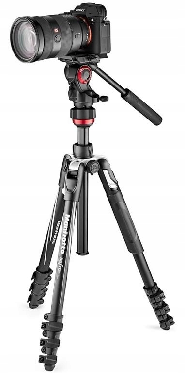 Statyw Manfrotto BEFREE Live Lever czarny – Idealny wybór dla filmowców i vlogerów