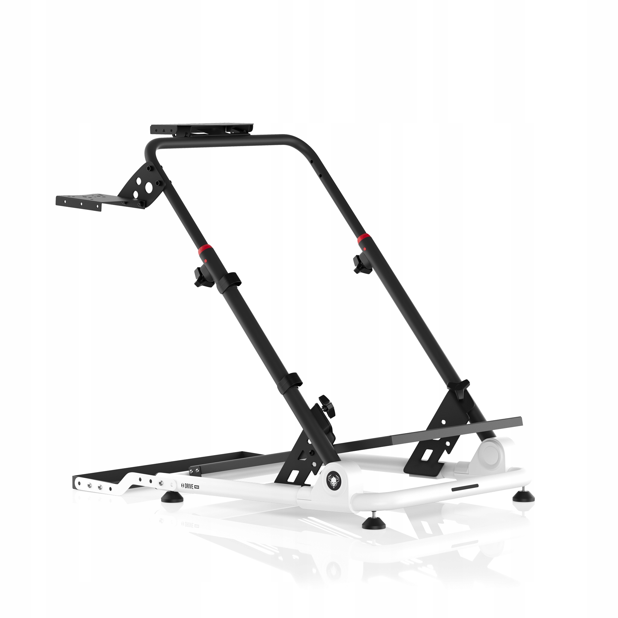 Stojak na kierownicę X-Drive Mini czarno-biały – Twoje profesjonalne stanowisko do simracingu