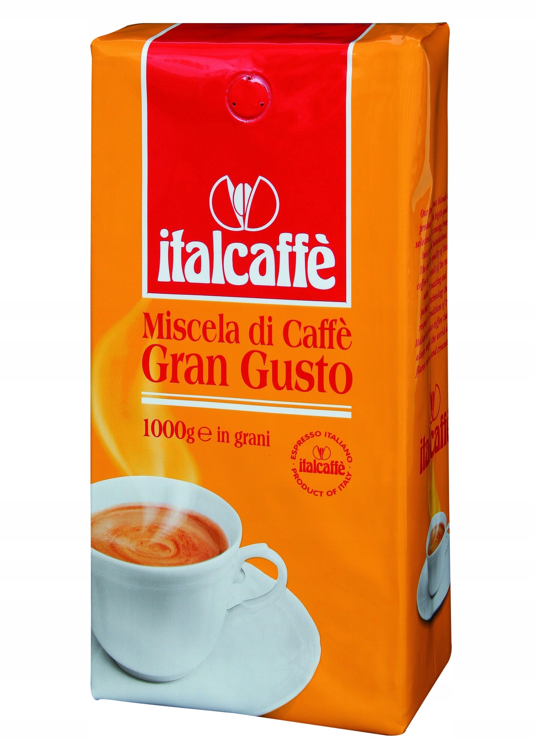 Kawa ziarnista Espresso Italiano Gran Gusto 1kg – Włoska jakość w każdej filiżance