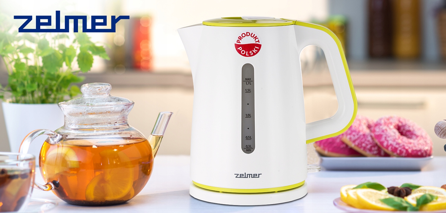 Czajnik elektryczny Zelmer ZCK7620G – Wydajność i nowoczesny design
