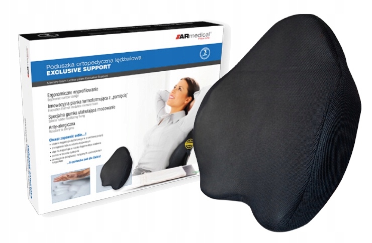 Ergonomiczne ułożenie kręgosłupa lędźwiowego