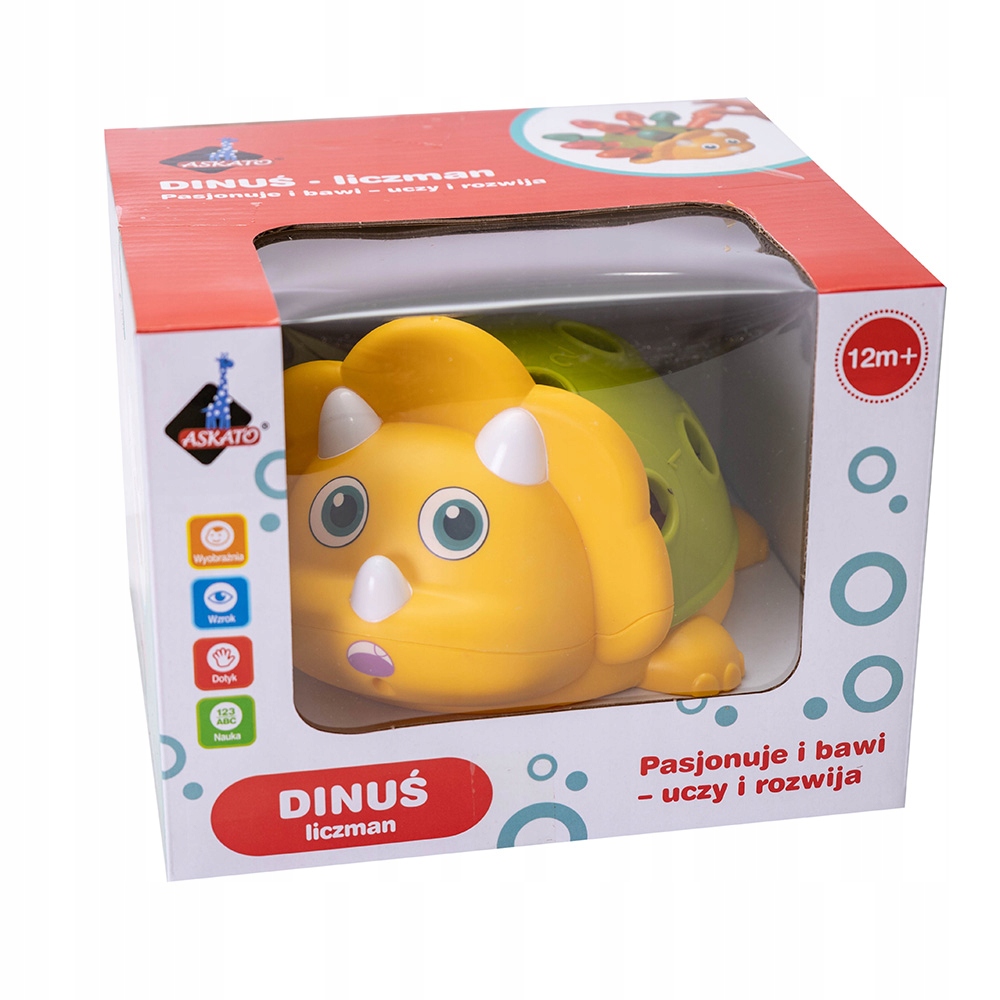 Dinozaur - Liczmany – Edukacyjna zabawka dla najmłodszych