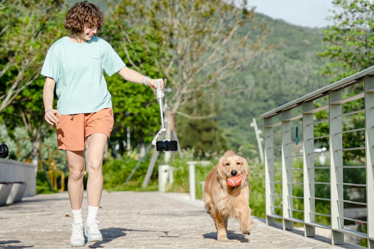 Precyzyjna stabilizacja dzięki metalowemu joystickowi