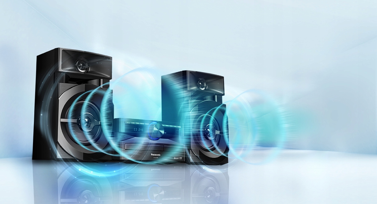 Potężny dźwięk z mocą 300 W RMS