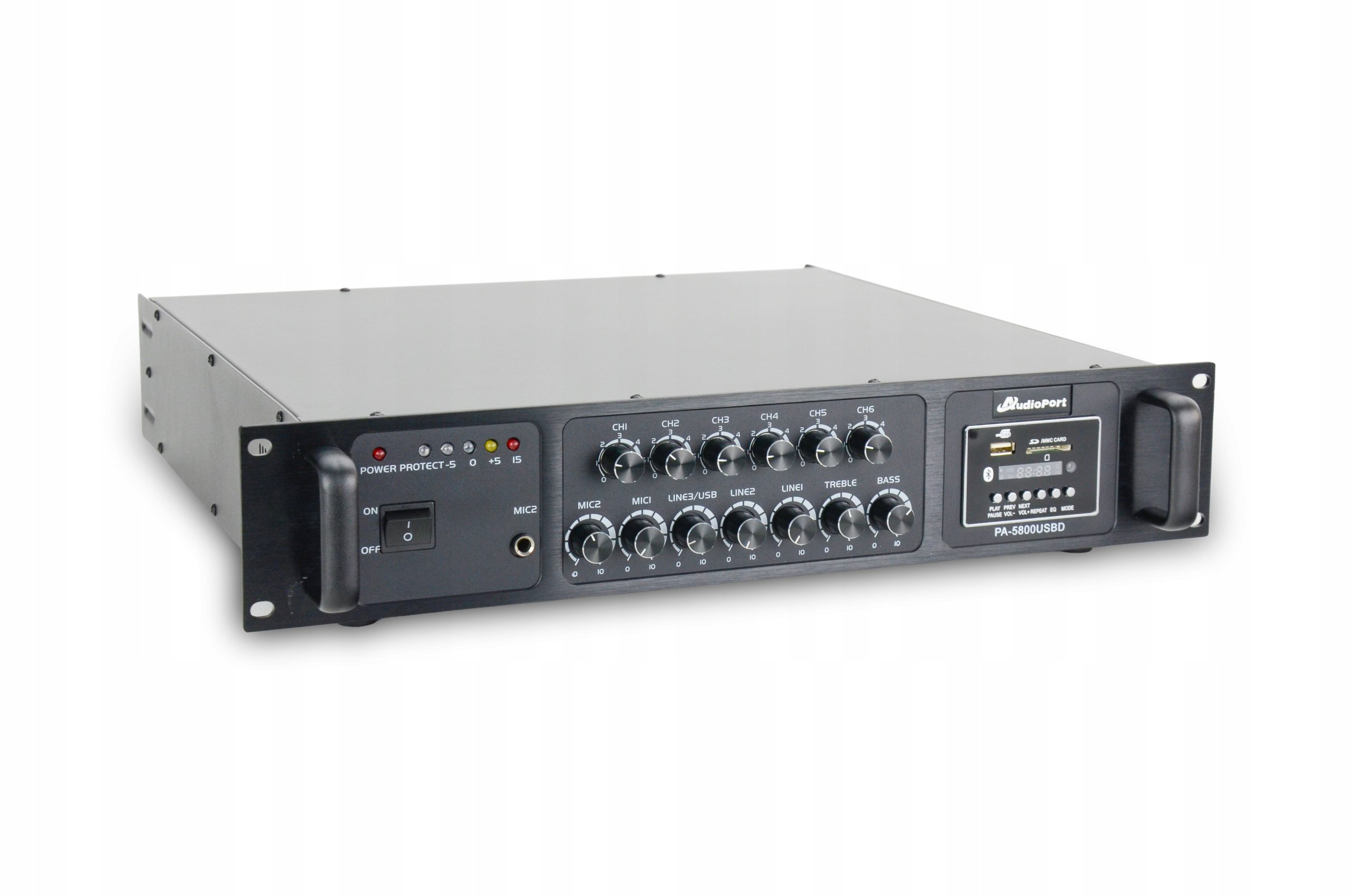 Moc 800W RMS – Idealne do małych i dużych przestrzeni