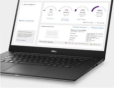 Notebook Precision 15 5520 — lepsza produktywność dzięki aplikacji Dell Precision Optimizer Notebook Precision 15 5520 — lepsza produktywność dzięki aplikacji Dell Precision Optimizer