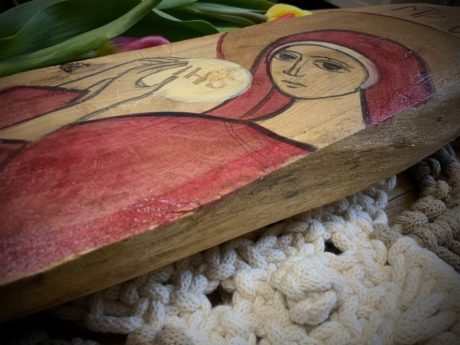 Matka Boża z Hostią w dłoniach Nazwa Matka Boża z Hostią