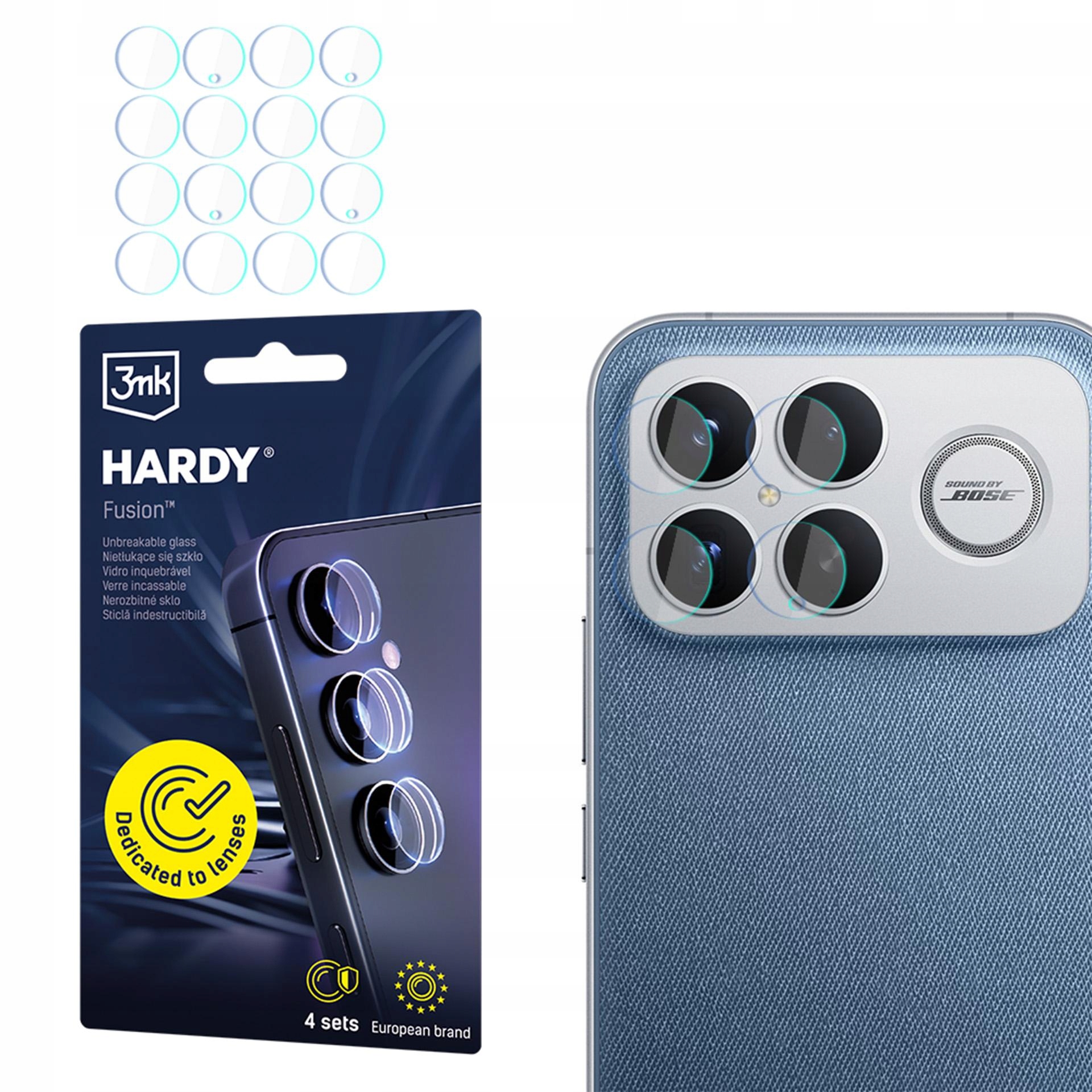 3mk Hardy Fusion Lens Protection™ dla Poco F8 Ultra – Najlepsza ochrona obiektywu