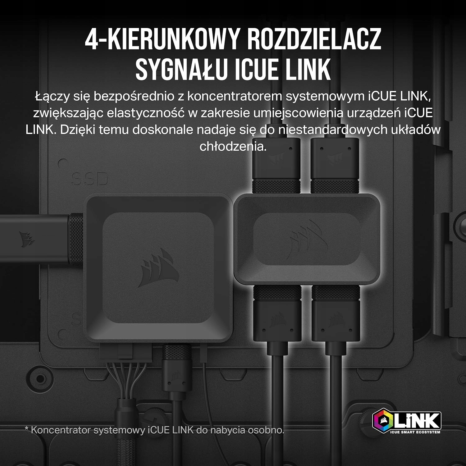 Kompaktowy profil z magnetycznym mocowaniem