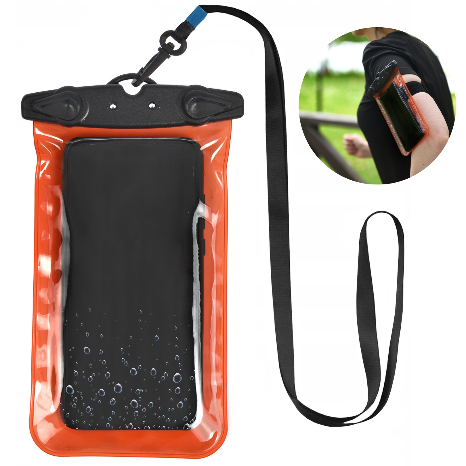Etui na telefon CESAR IPX8 Majestic Sport pomarańczowe – Ochrona i styl w jednym