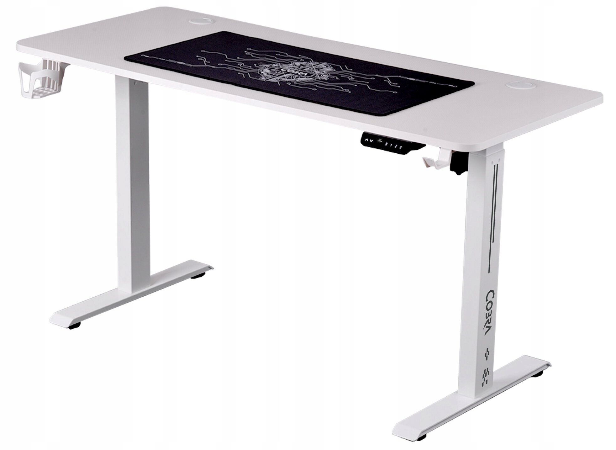 Biurko Electra CRF16ELWH Białe – Idealne rozwiązanie do Twojego biura