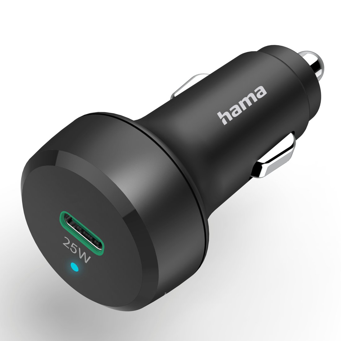 Ładowarka samochodowa Hama Power Delivery (PD)/Qualcomm 25W – Szybkie ładowanie w Twoim samochodzie