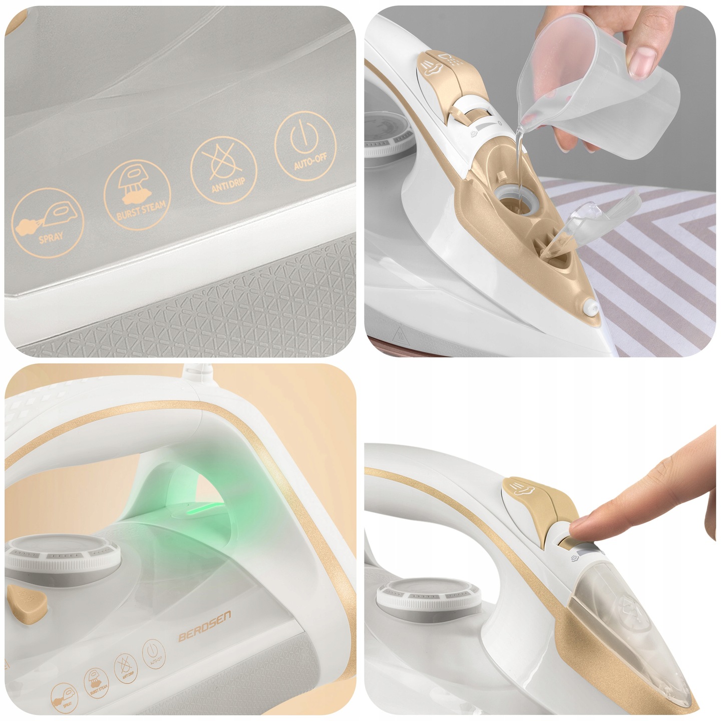 Wygodne funkcje – Praca w pionie i regulacja temperatury