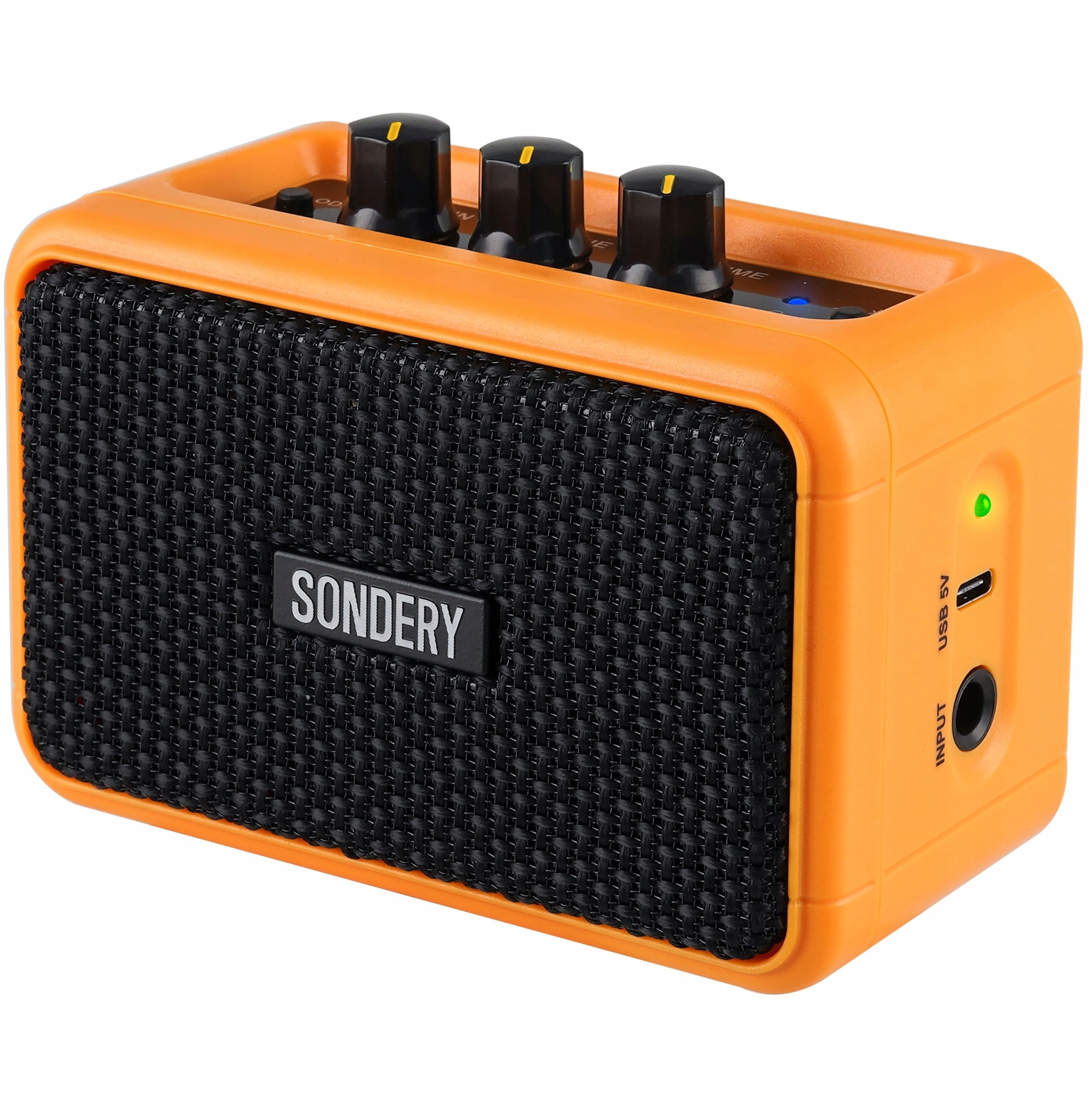 Mini wzmacniacz gitarowy z dwoma głośnikami Bluetooth Sondery – Twój idealny towarzysz muzyczny