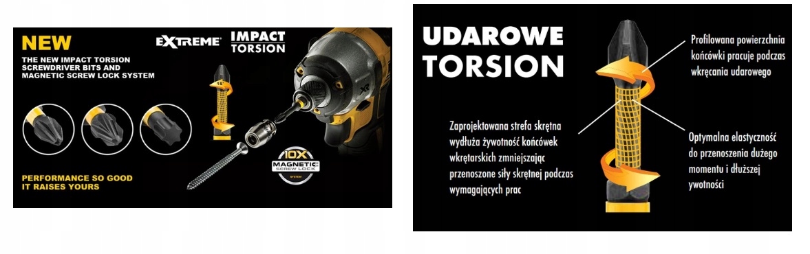 Wyjątkowa strefa skrętna TORSION – Zwiększona wytrzymałość i elastyczność