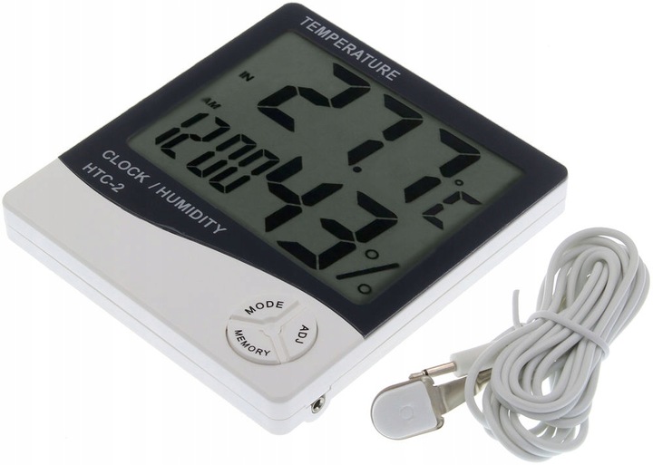 Wygodne pomiary temperatury i wilgotności – zewnętrzne i wewnętrzne