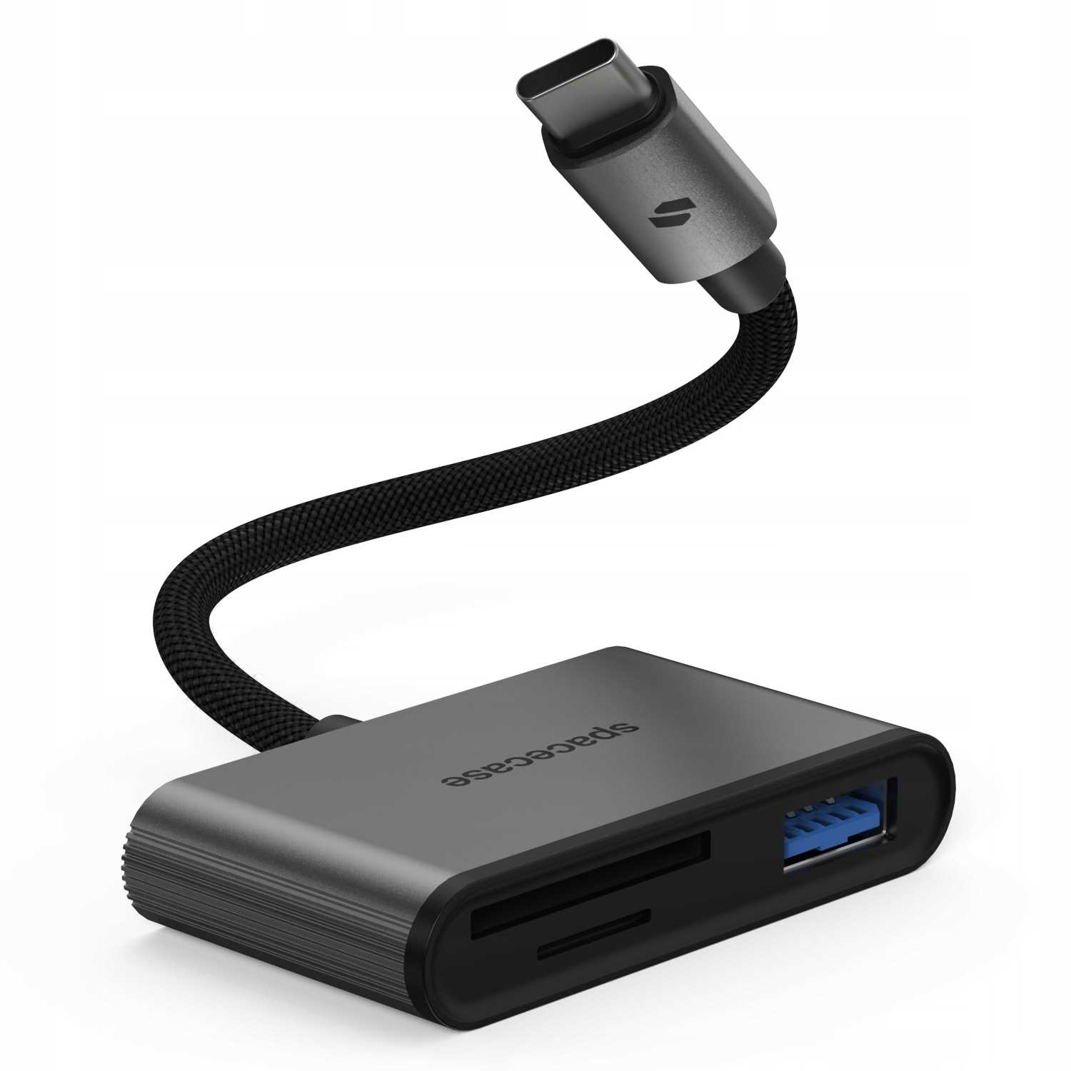 Czytnik Kart Adapter Przejściówka USB-C 3W1 SD MICROSD USB-A 2.0 – Wszechstronność w Twoich rękach
