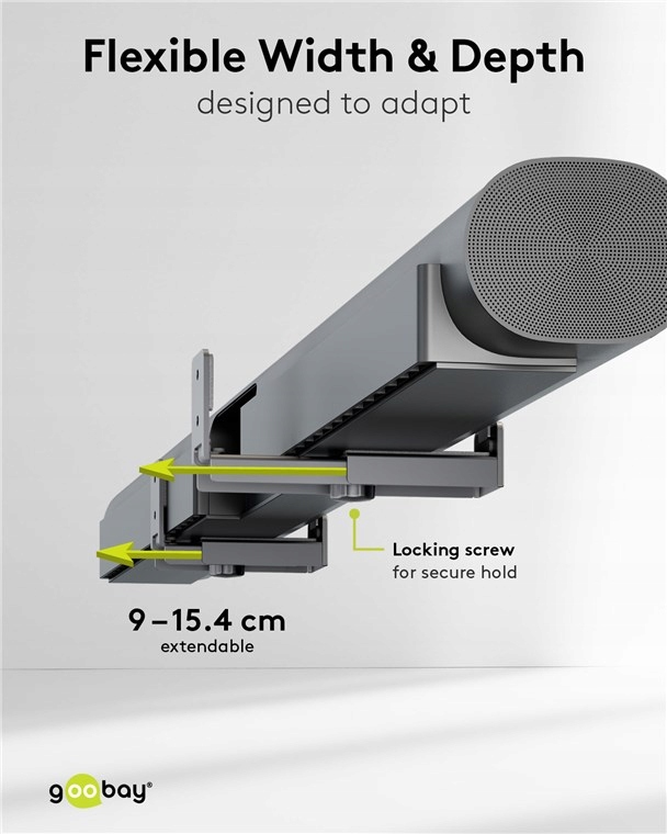 Regulowany uchwyt do soundbarów – Kompatybilność z popularnymi markami