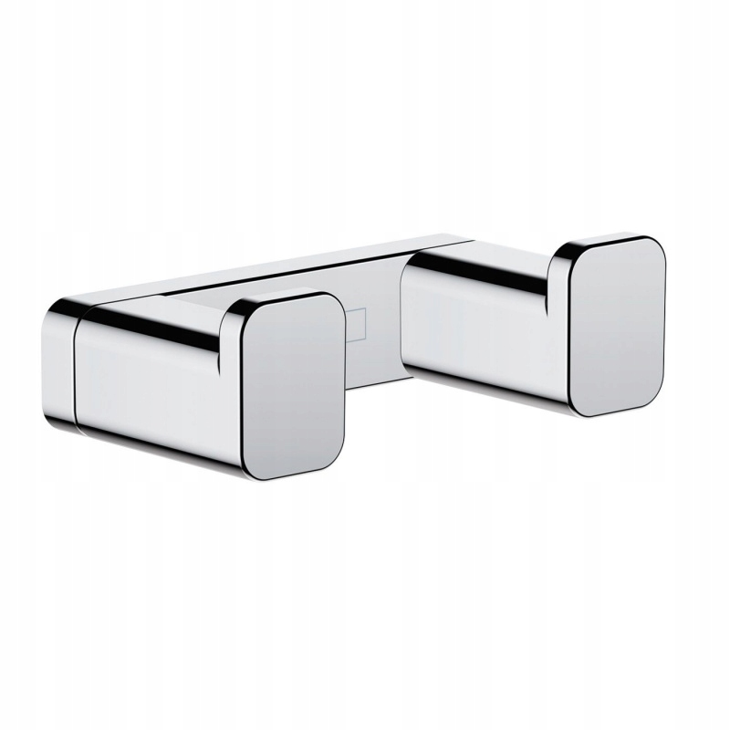 Hansgrohe Dvigubas rankšluosčių kabliukas Hansgrohe AddStoris 41755000 – Elegancja i funkcjonalność w Twojej łazience