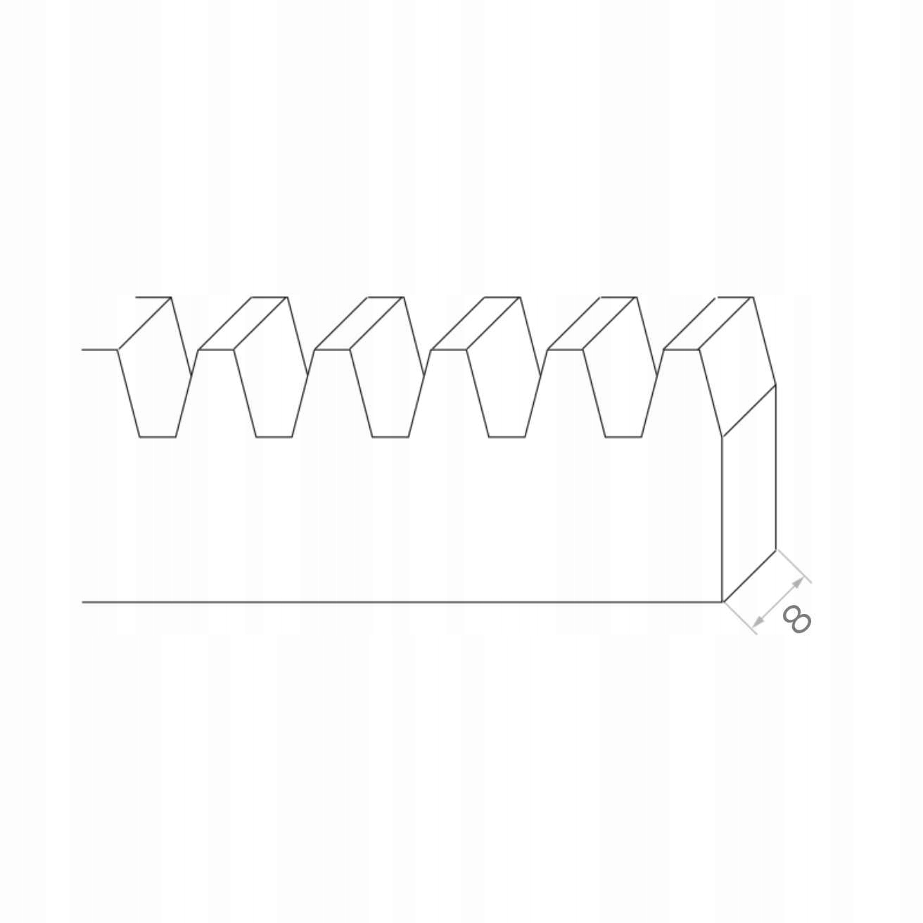 Długość 1 m i grubość 8 mm - optymalne parametry