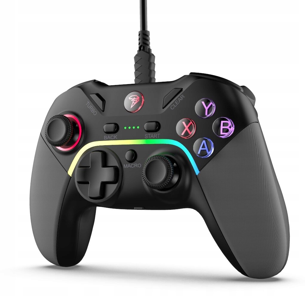 Precyzyjne analogowe joysticki i wibracje