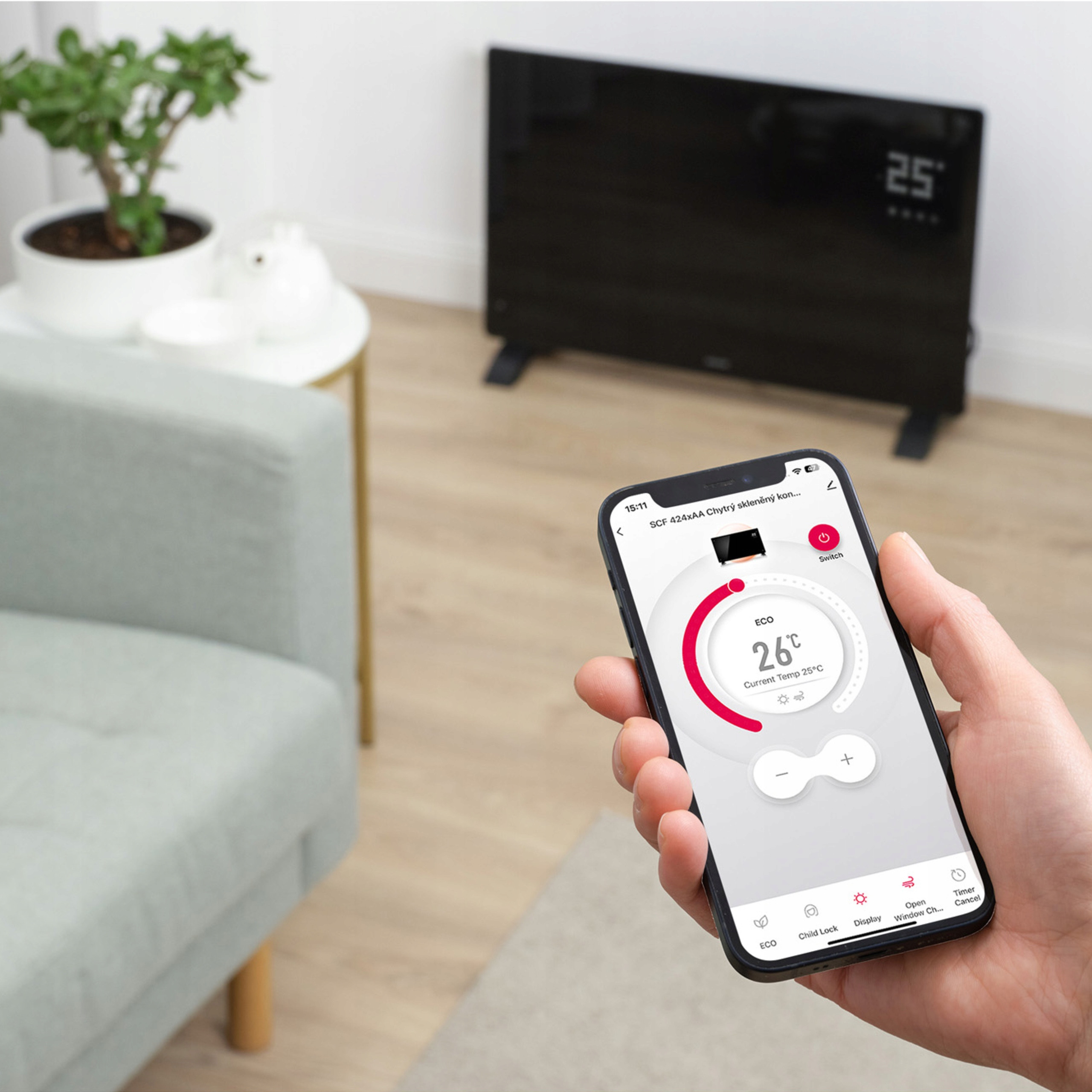 Wydajność i moc grzewcza do 2000 W