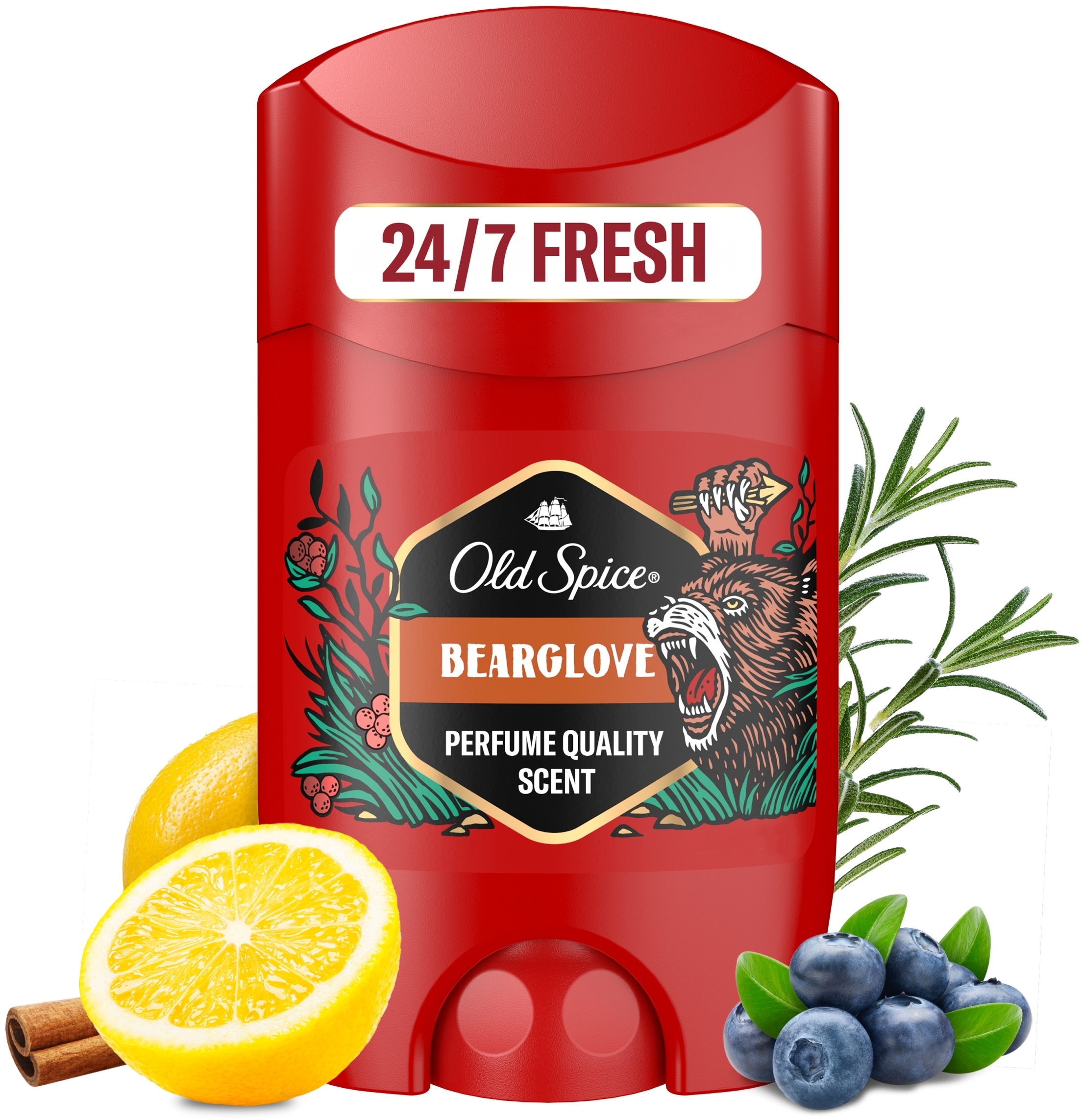 Wypróbuj zapach Old Spice Bearglove – soczyste jagody i energetyzujące cytrusy