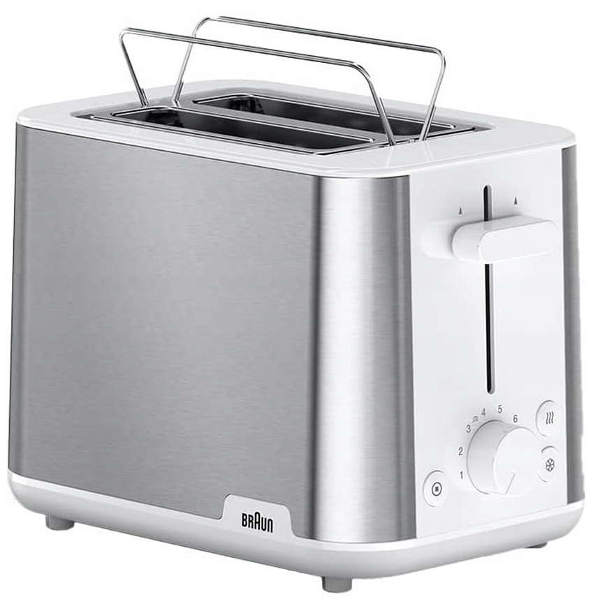 Toster Braun HT 1510 WH PurShine – Idealny towarzysz porannych śniadań