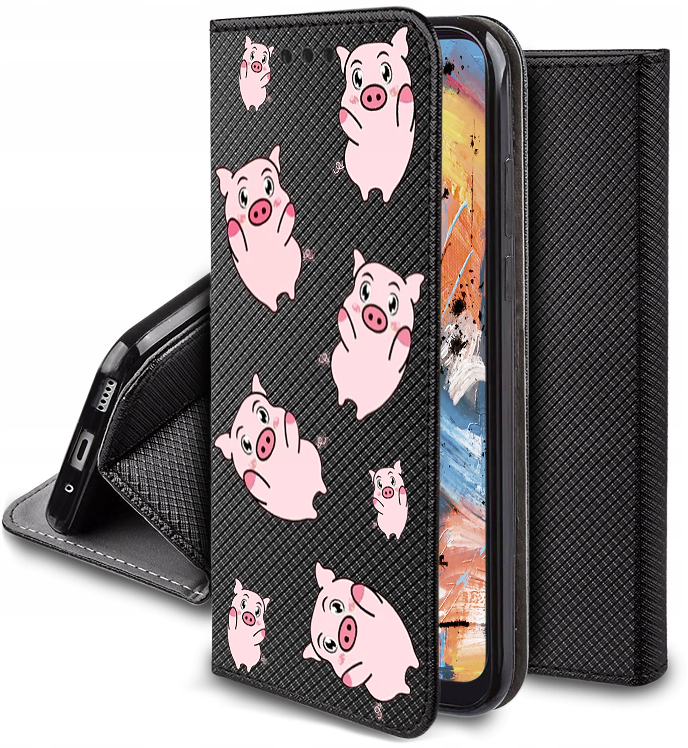 Etui SMART MAGNET WZÓR do Xiaomi Redmi 12C – Styl i ochrona w jednym