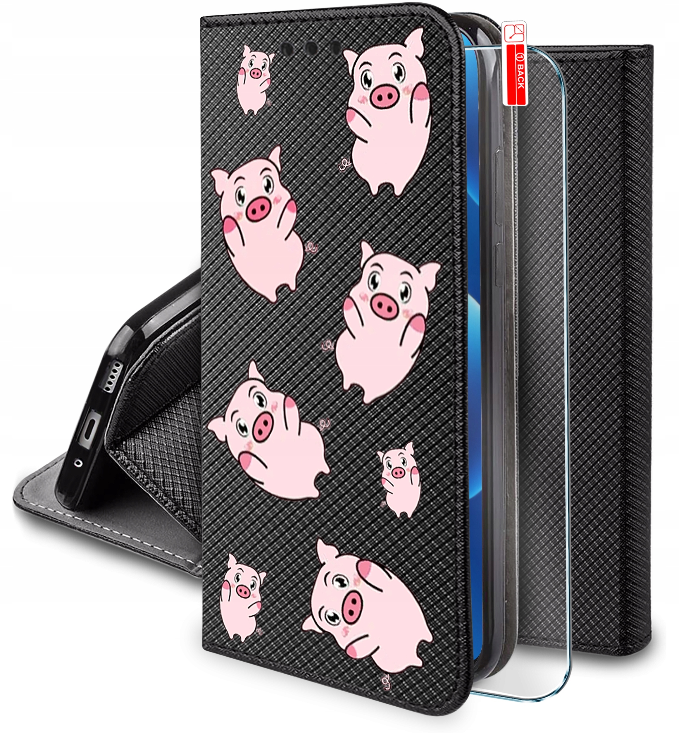 Etui do Realme 14T 5G MAGNET WZORY CASE + SZKŁO 9H – Ochrona i styl w jednym