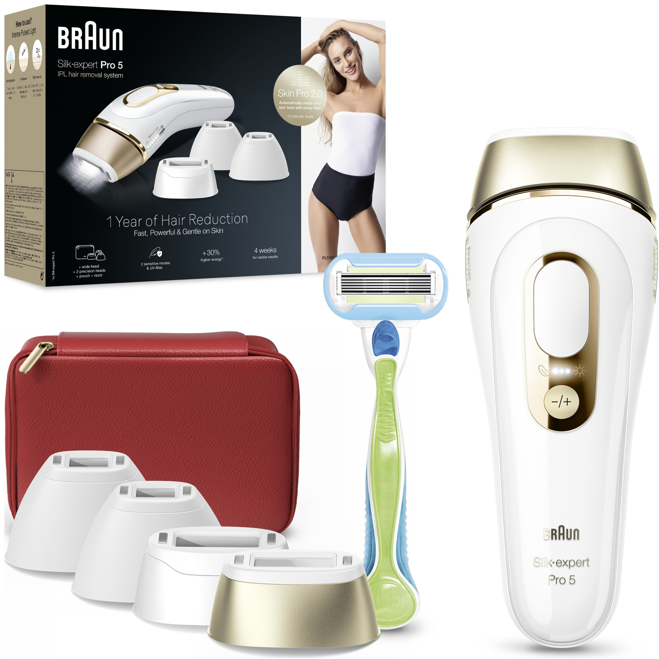 Depilator Braun PHOTOEPILATOR PL5382 – Nowoczesna depilacja w domowym zaciszu