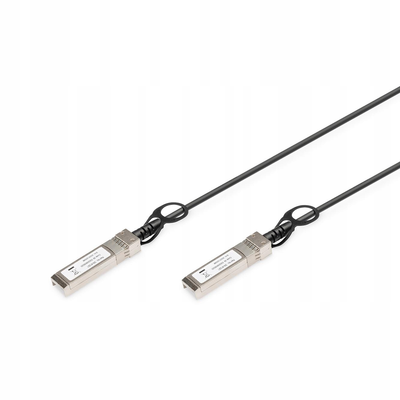 Kabel DAC DIGITUS SFP+ 10G czarny 1m – Wydajne połączenie sieciowe