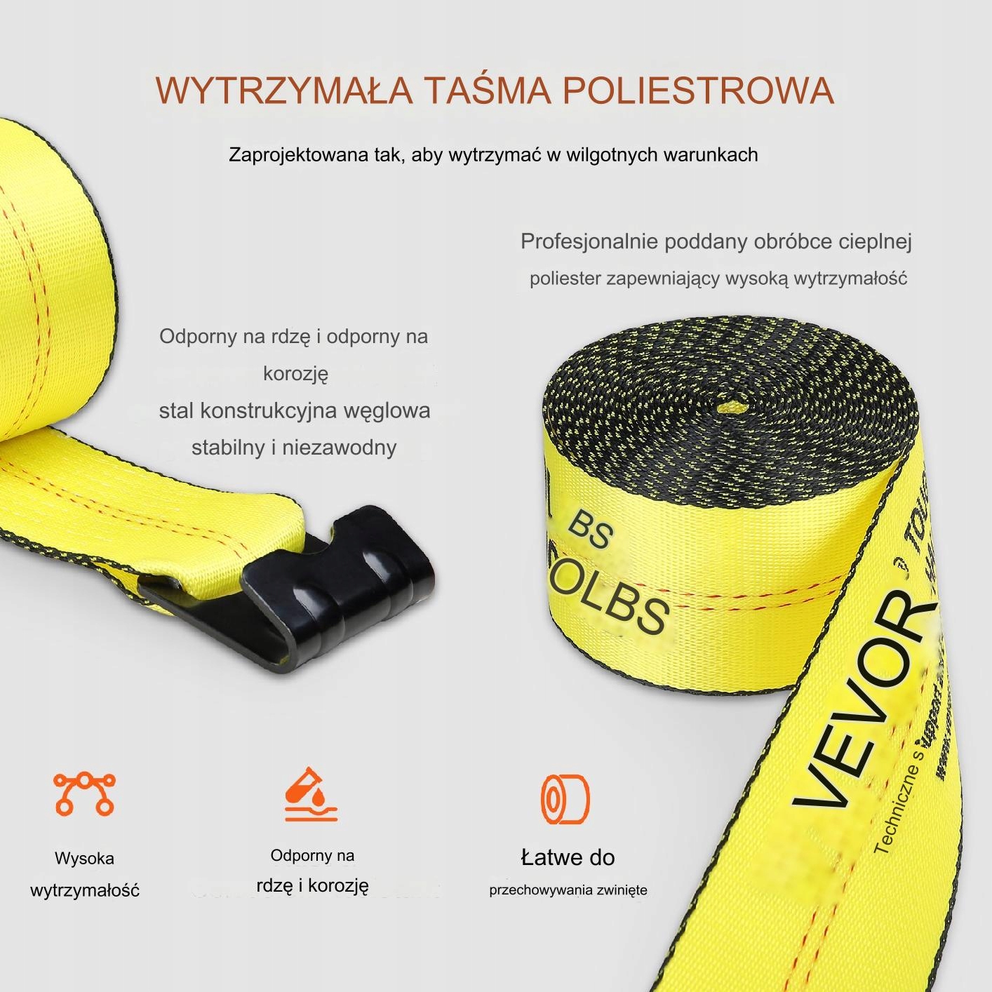 Wysokiej jakości materiały – Poliester i stal konstrukcyjna