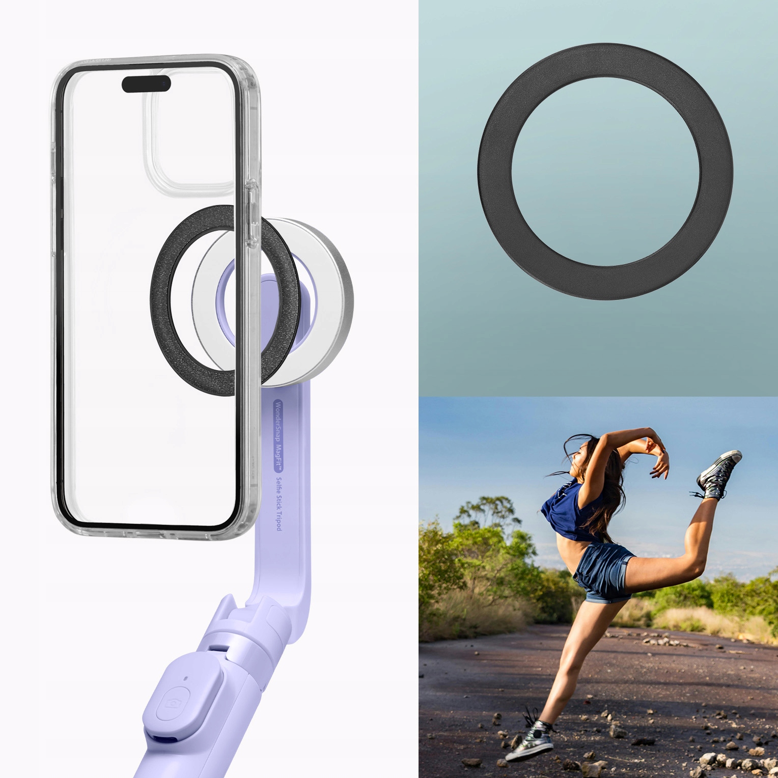 Kompatybilność z technologią MagSafe – Stabilne mocowanie