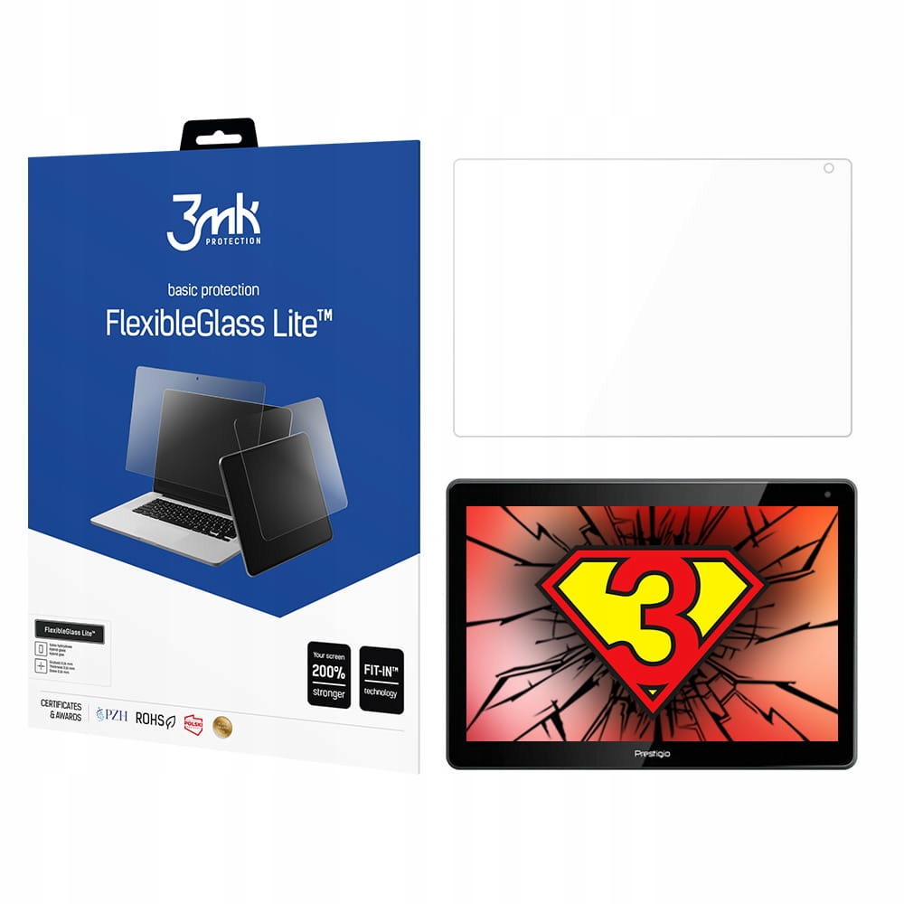 PRESTIGIO MUZE 3231 - Ochrona ekranu z 3MK FlexibleGlass Lite