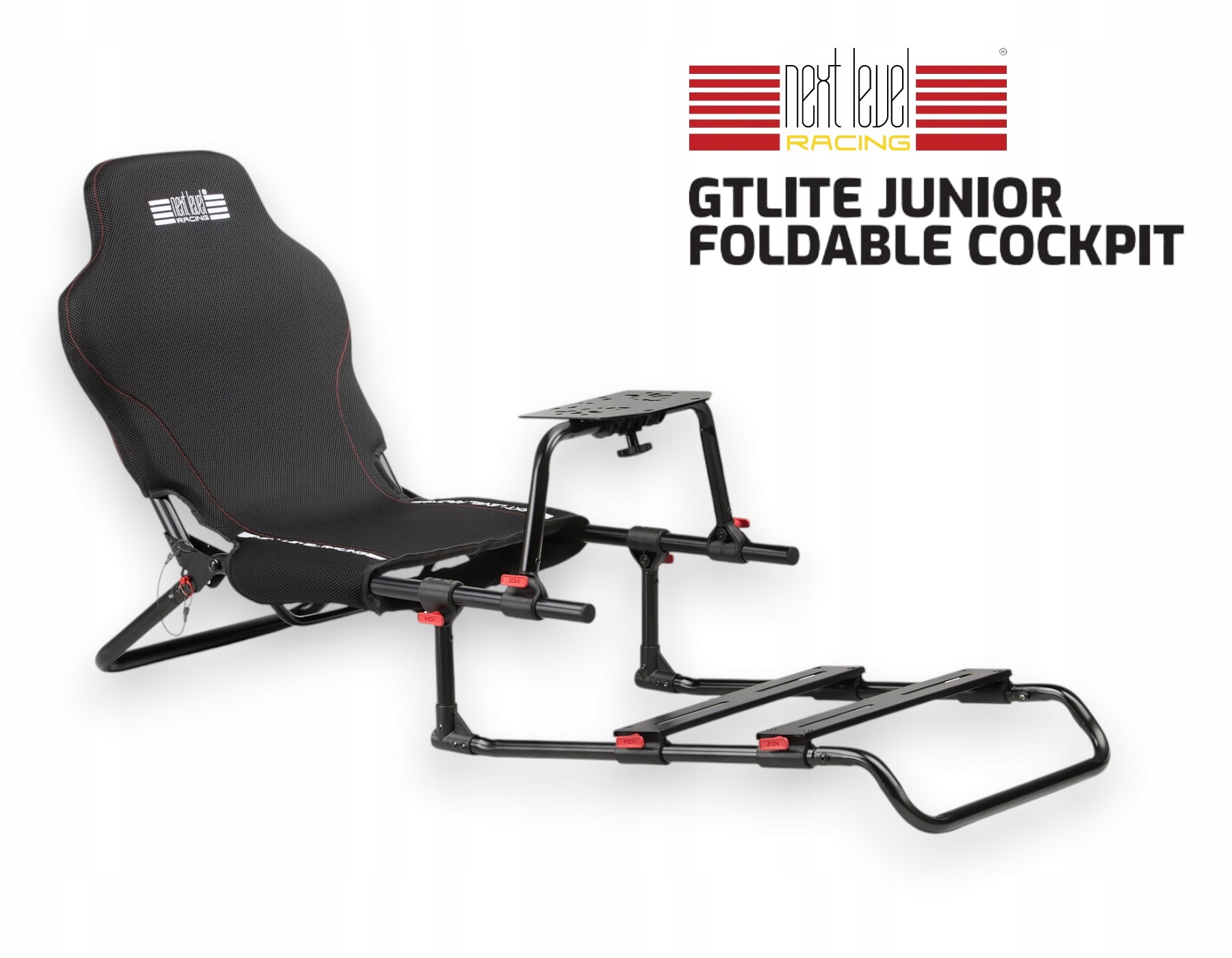 Next Level Racing GTLite Junior Foldable Cockpit – Idealny kokpit wyścigowy dla młodych entuzjastów