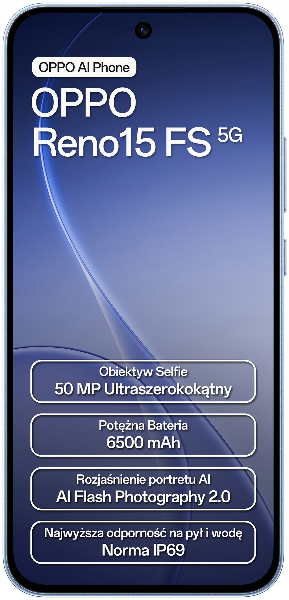 Ekran AMOLED o przekątnej 6,57 cala