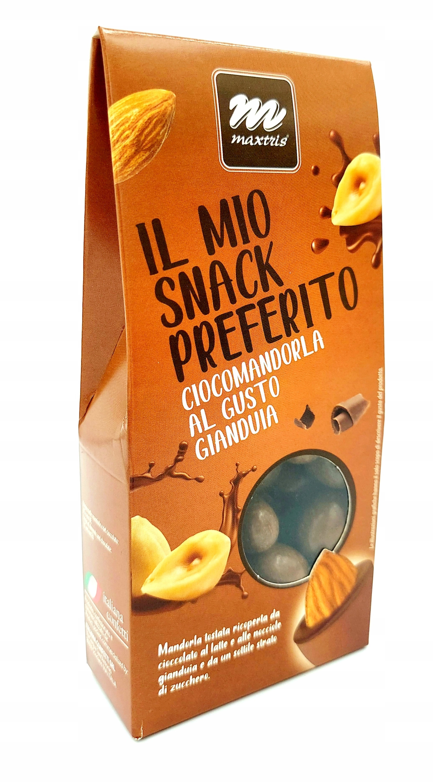 Migdały Il Mio Snack Confetti Nocciola 150g - Pyszna przekąska pełna orzechowego smaku