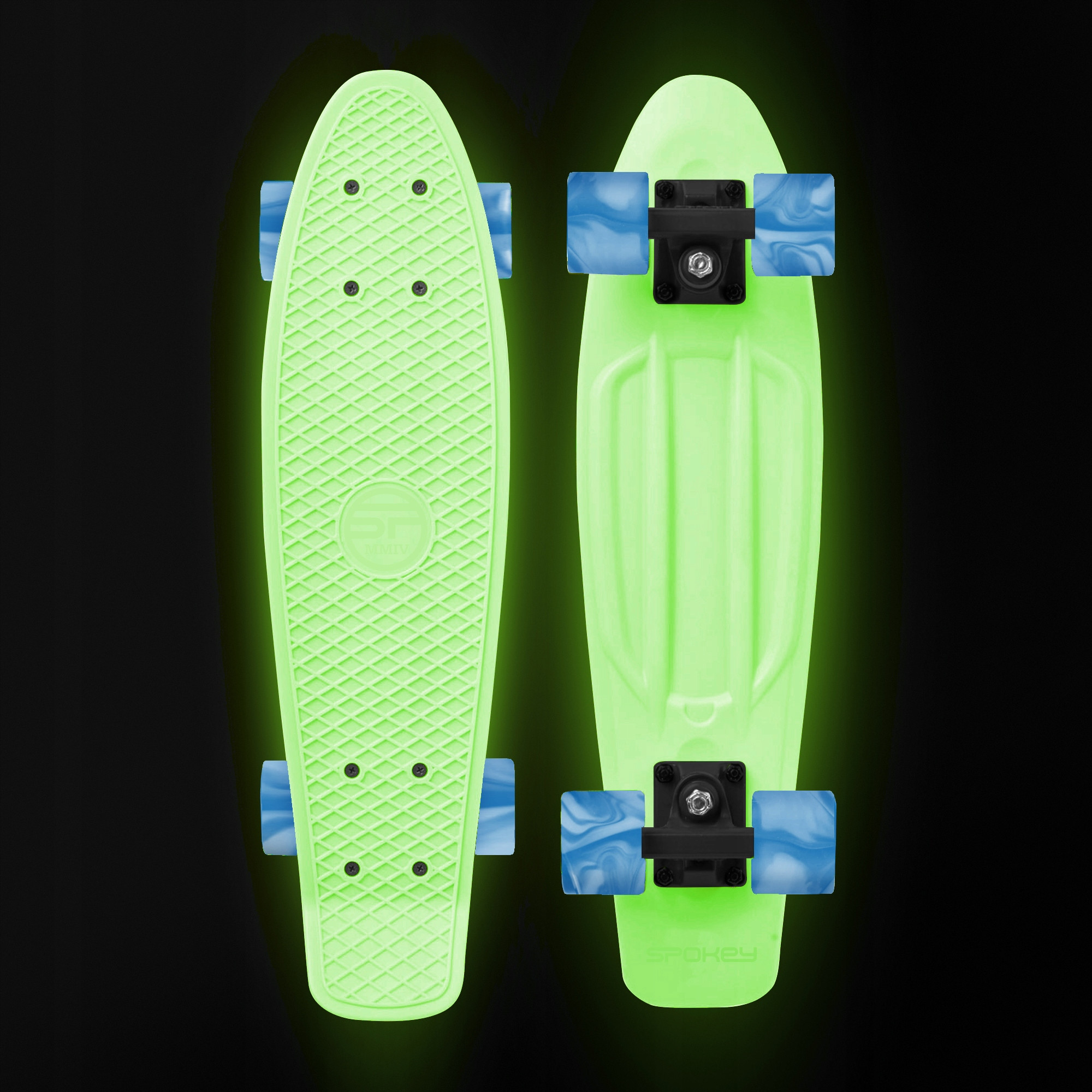 Neonowy deck świecący w ciemności – Zwiększona widoczność