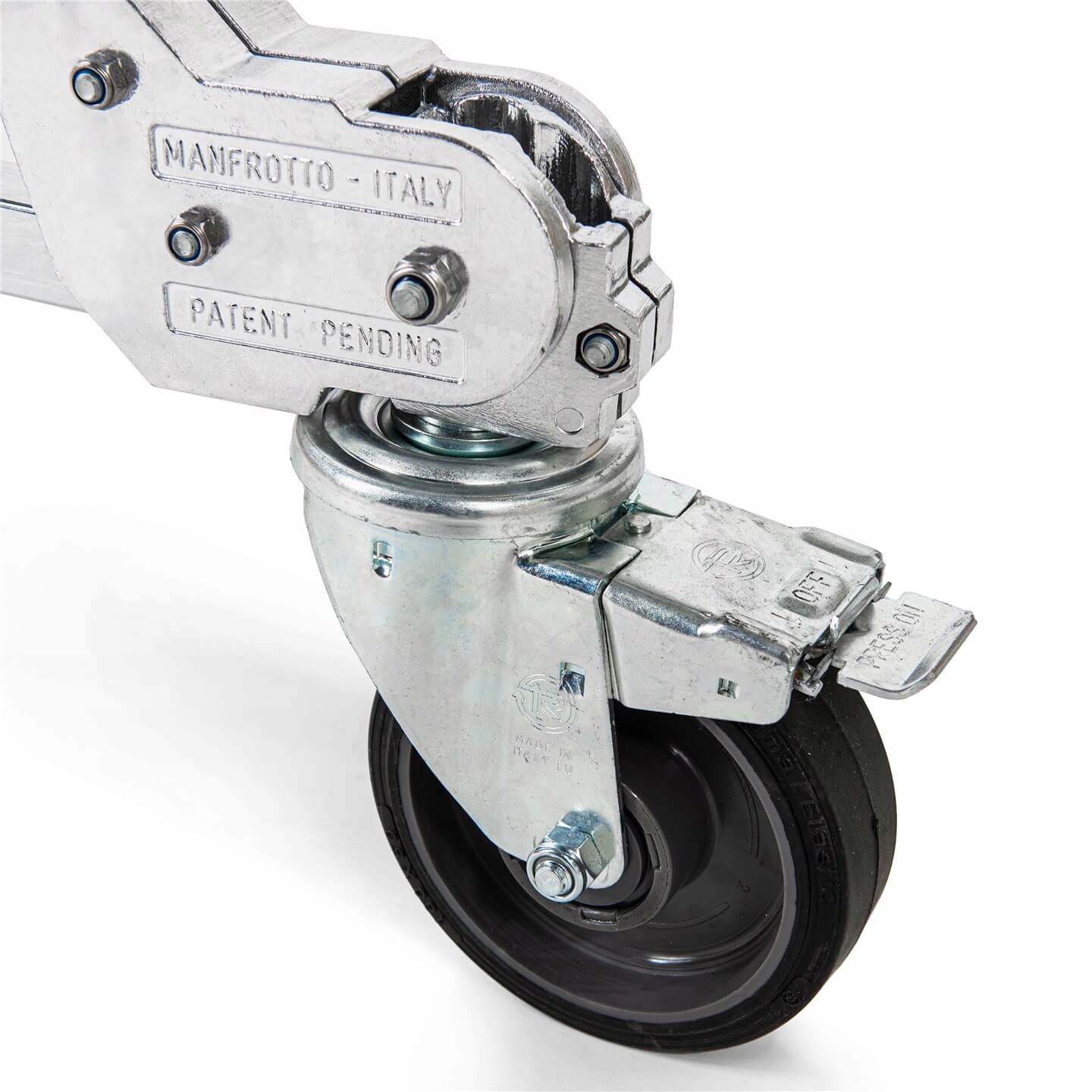 Funkcjonalność z hamowanymi kołami dla łatwego przemieszczania