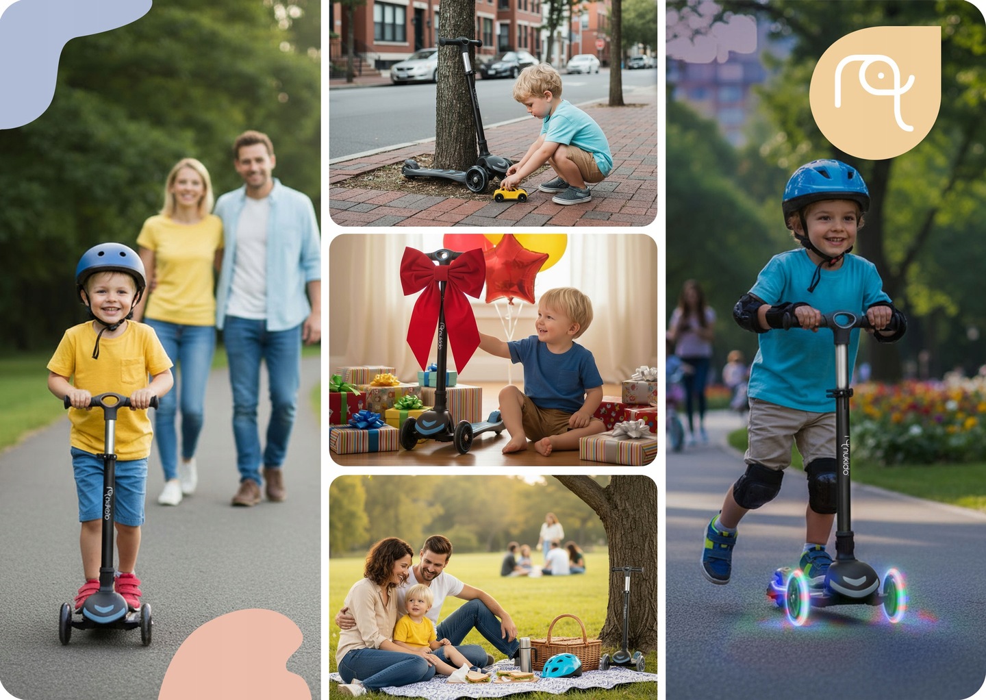 Stabilne i szerokie koła dla komfortowej jazdy