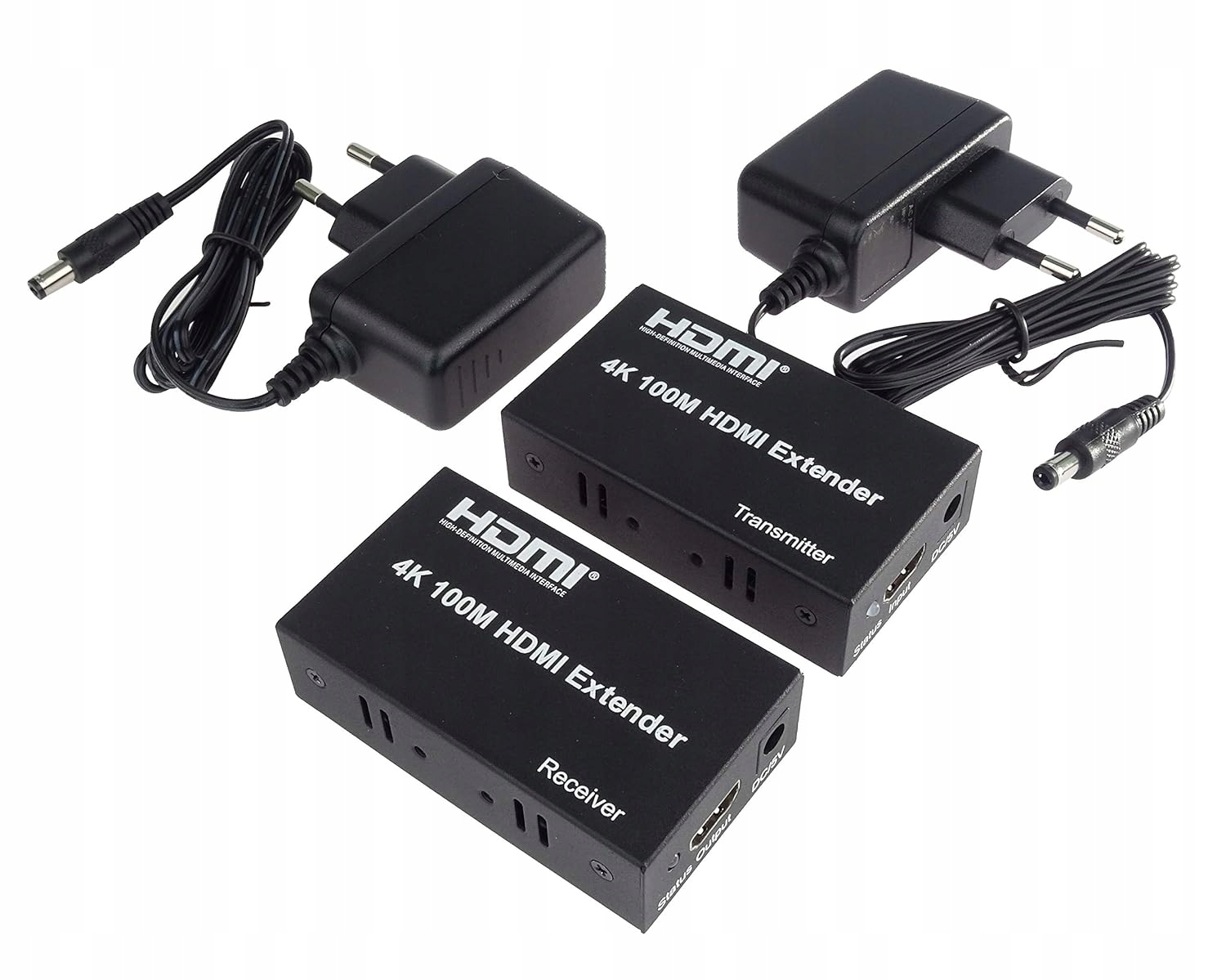 System przekazu sygnału AV PremiumCord Przedłużacz 4K HDMI na 100 m – Wysoka jakość obrazu i dźwięku