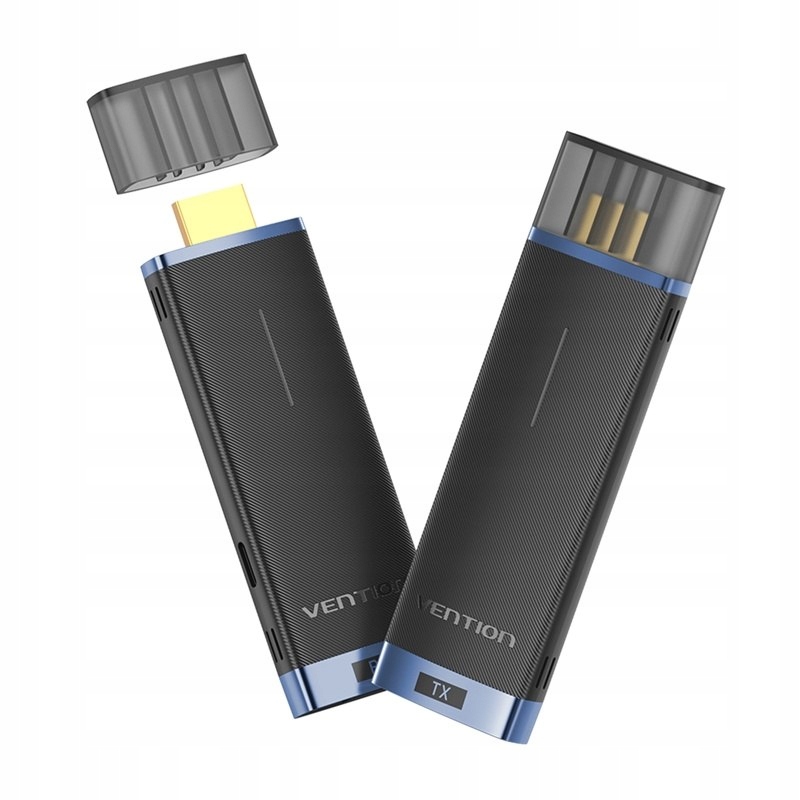 Bezprzewodowy transmiter / odbiornik Vention HDMI (niebieski) – Nowoczesne rozwiązanie dla Twojego wideo