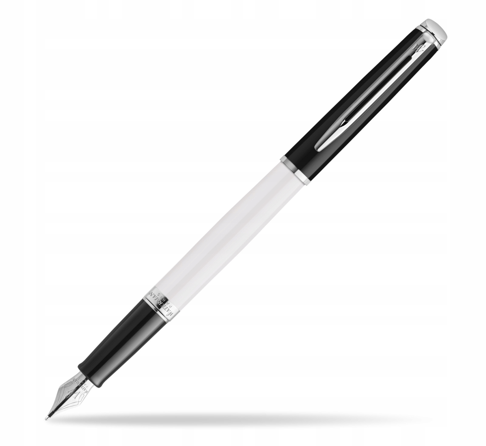 Waterman WATERMAN Füllfederhalter Hémisphère Blocking BW C.C.Blau F – Elegancja i styl w każdym detalu