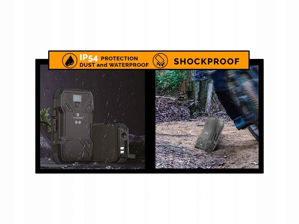 Wysoka odporność na warunki atmosferyczne – IP54