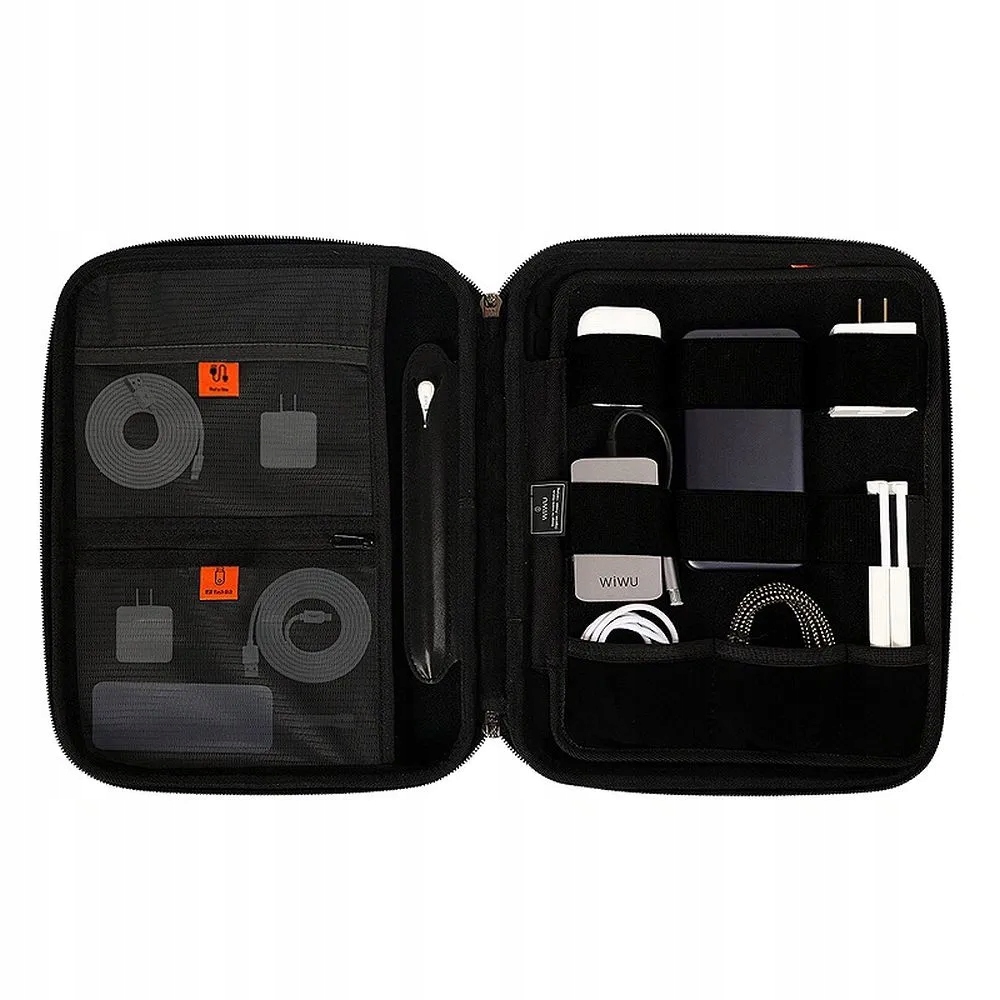 Praktyczne przegródki na akcesoria i Apple Pencil