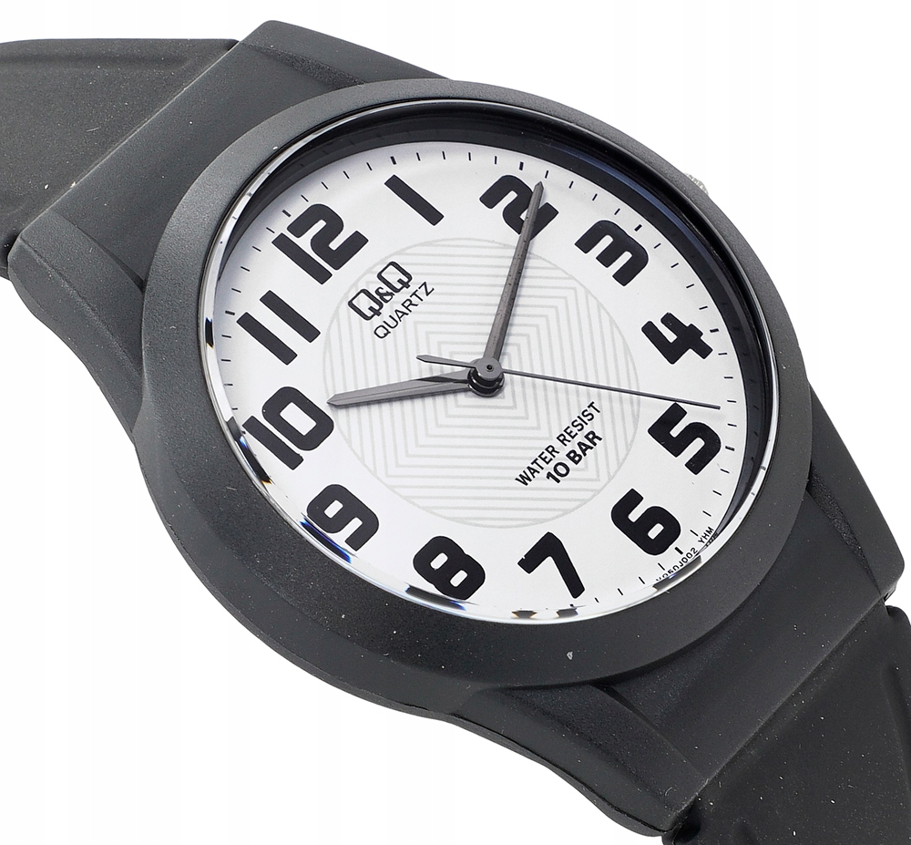 Zegarek męski QQ VQ50-002 czarny – Elegancja i funkcjonalność w jednym